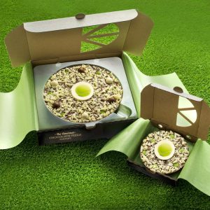 mini and 7" tennis chocolate pizza