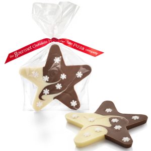 Milk and white Christmas star